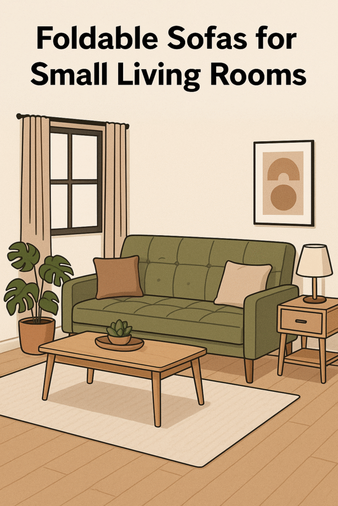 Foldable Sofas for Small Living Rooms