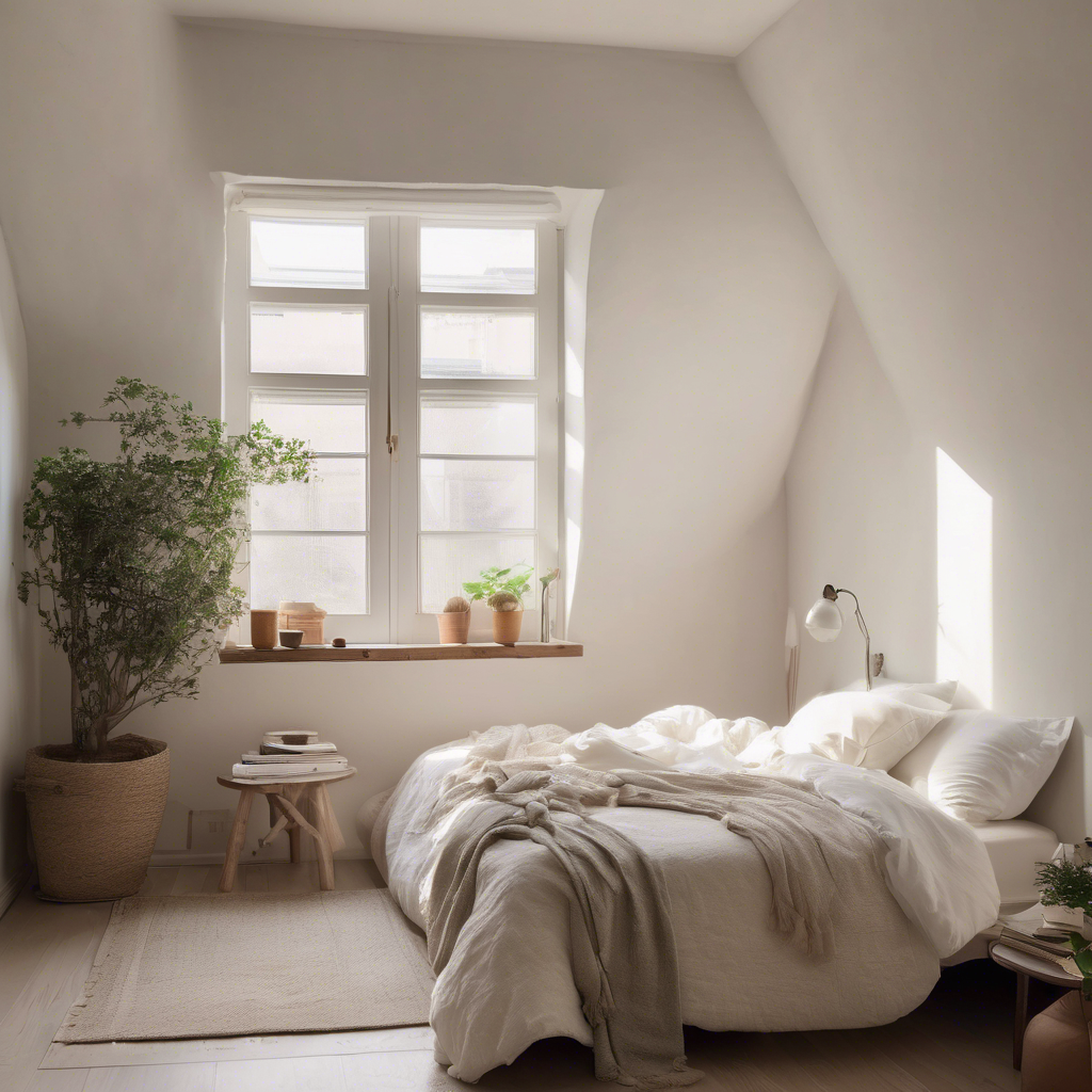 How to Design a Cozy Minimalist Bedroom in 20 Square Meters