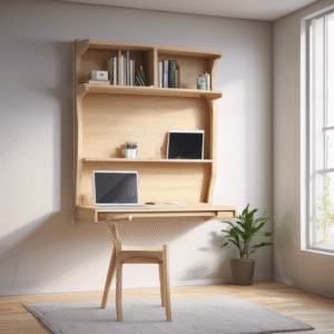 Top 10 Foldable Wall Desk Ideas That Maximize Space in Small Rooms - Space-Saving Design Ideas