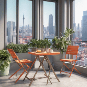Foldable Balcony Furniture