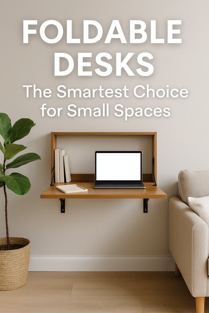 Foldable Desks: The Smartest Choice for Small Spaces