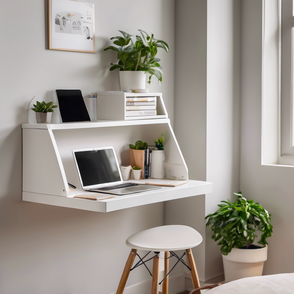 Top 10 Foldable Wall Desk Ideas That Maximize Space in Small Rooms
