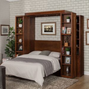 Murphy Bed with Shelves