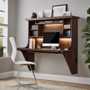 Top 10 Foldable Wall Desk Ideas That Maximize Space in Small Rooms - Space-Saving Design Ideas