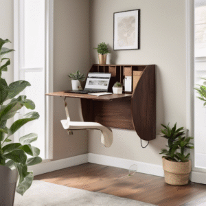 Top 10 Foldable Wall Desk Ideas That Maximize Space in Small Rooms - Space-Saving Design Ideas