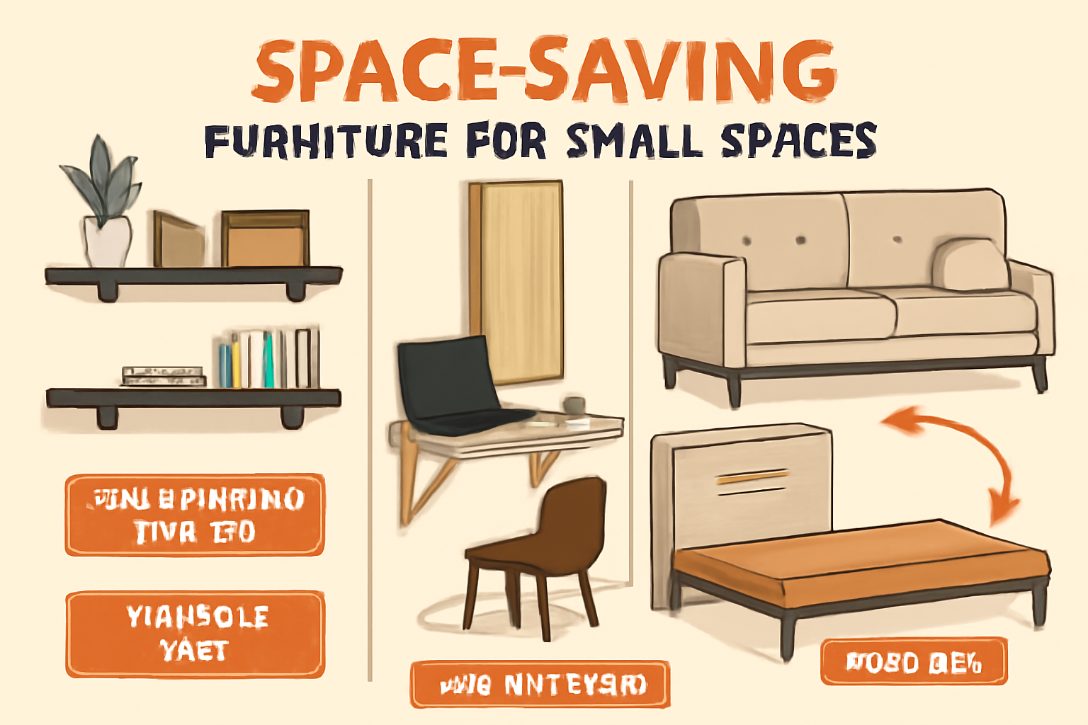 Creative Ideas for Small Space Furniture: Maximizing Functionality and Style