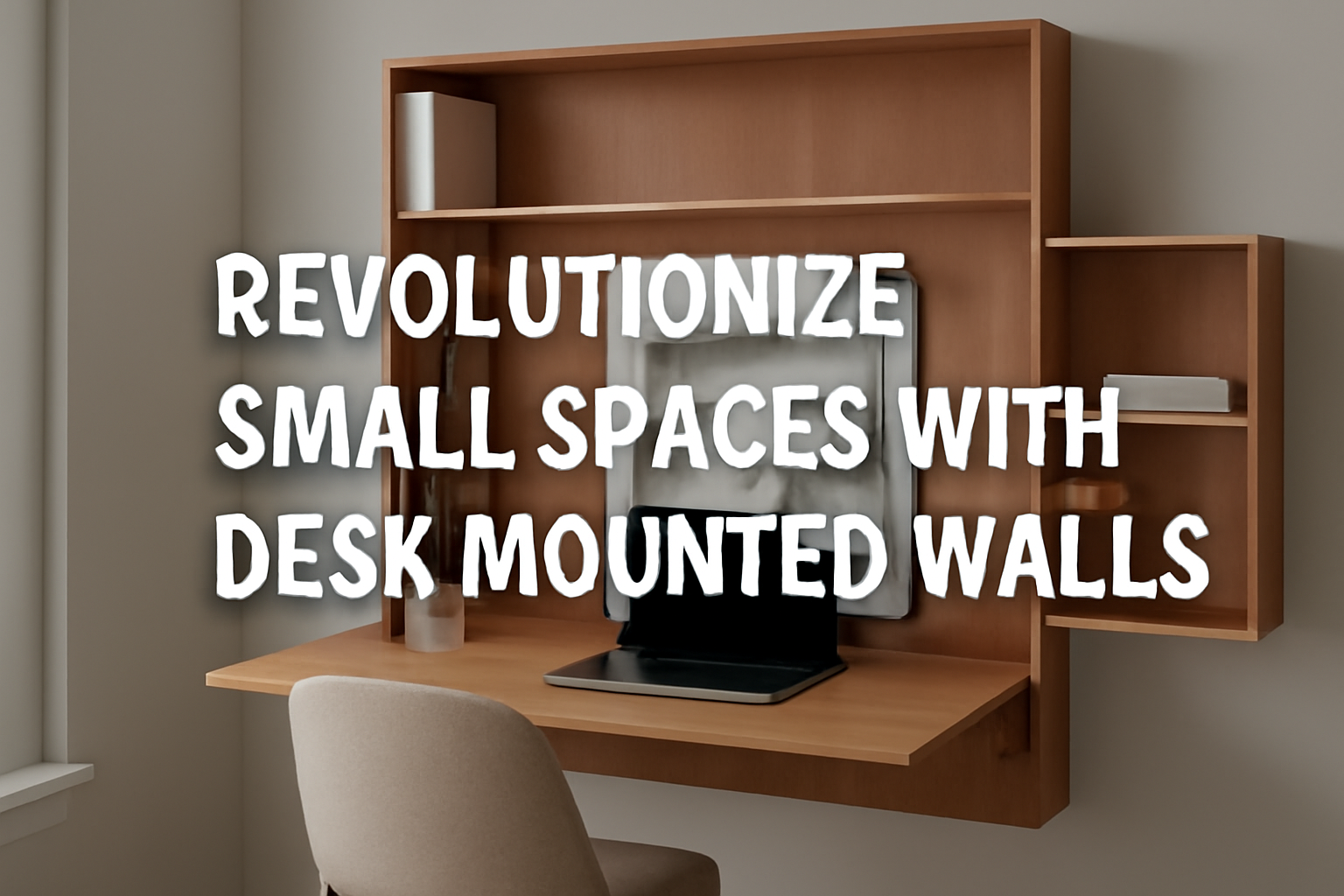 Revolutionize Small Spaces with Desk Mounted Walls