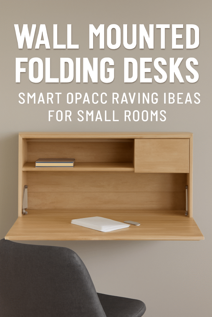 Wall Mounted Folding Desks: Smart Space-Saving Ideas for Small Rooms