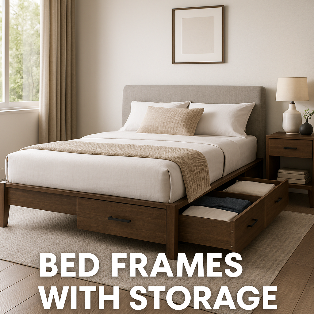 Bed Frames with Storage: Maximize Space Without Compromising Style