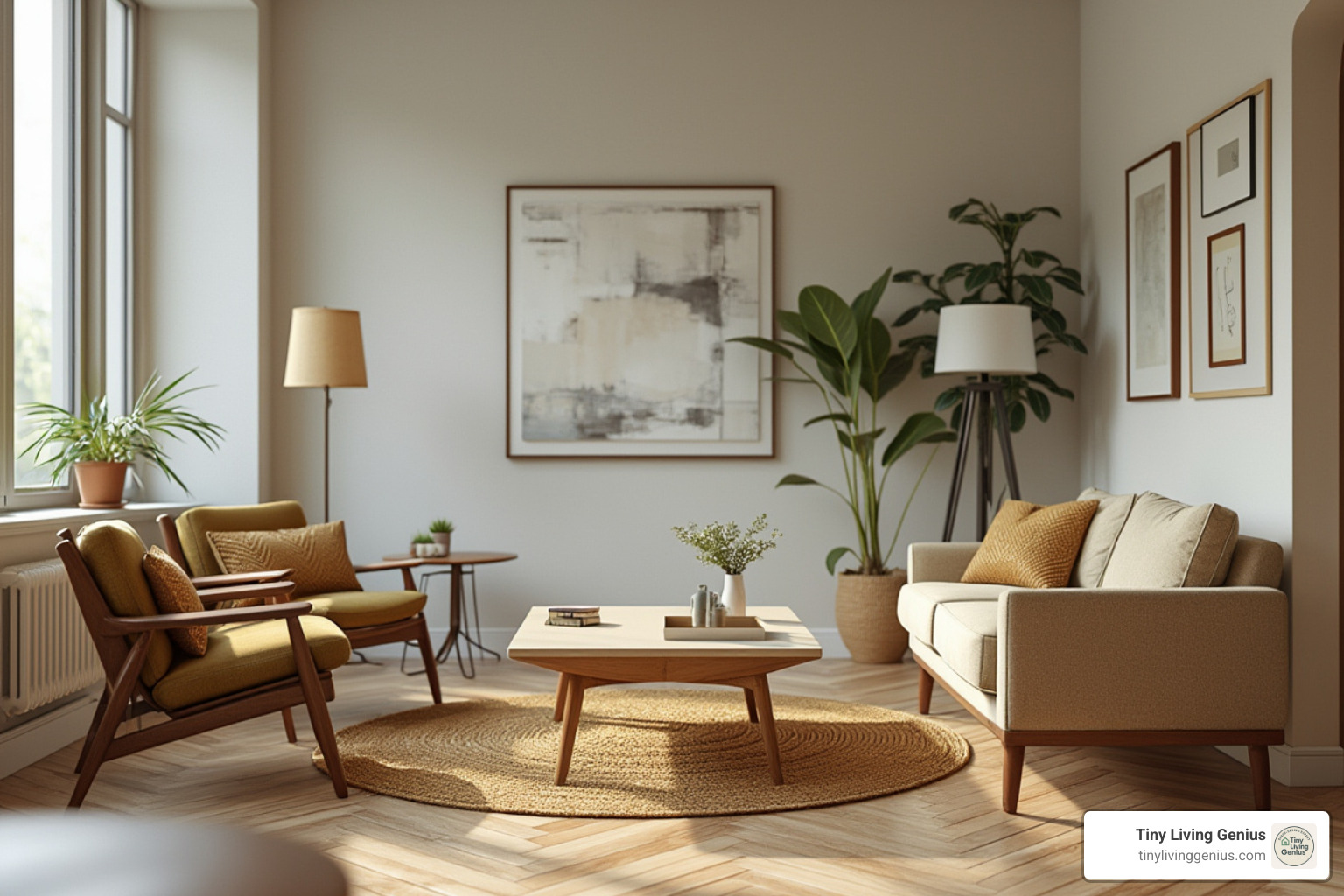 Shop Smart for Compact Mid-Century Modern Living