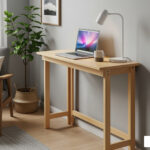 narrow folding table 18 x 48