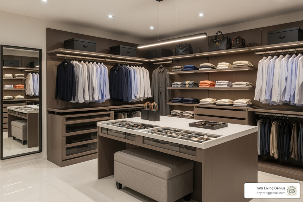 smart wardrobe storage solutions