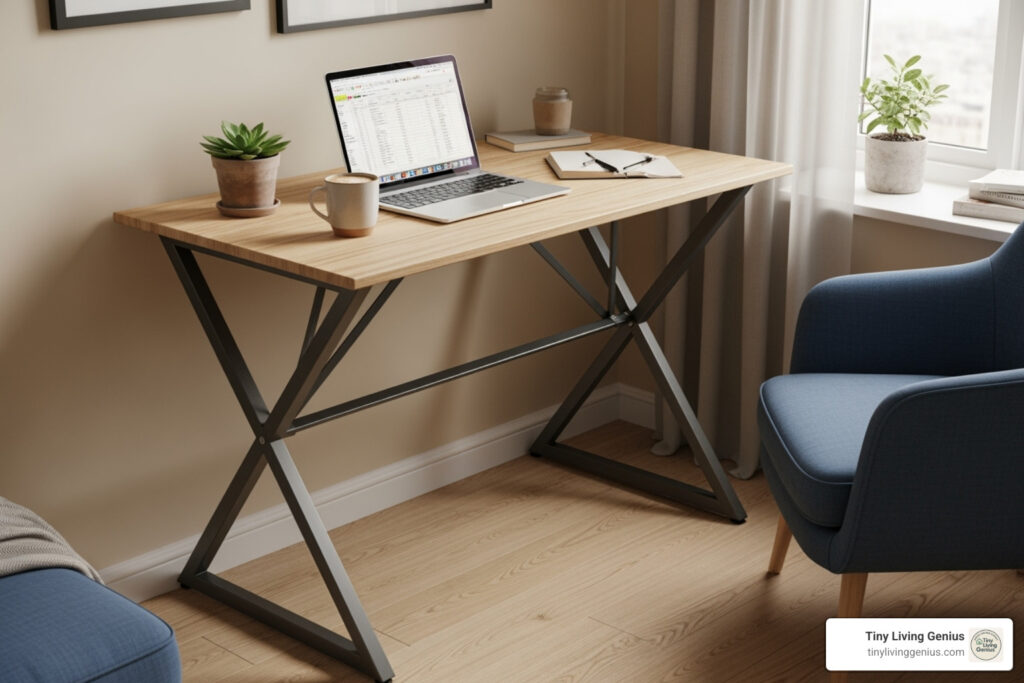 sturdy folding table