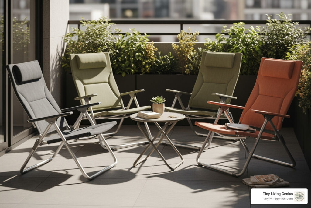 foldable lawn chairs