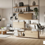 bookshelf divider ideas