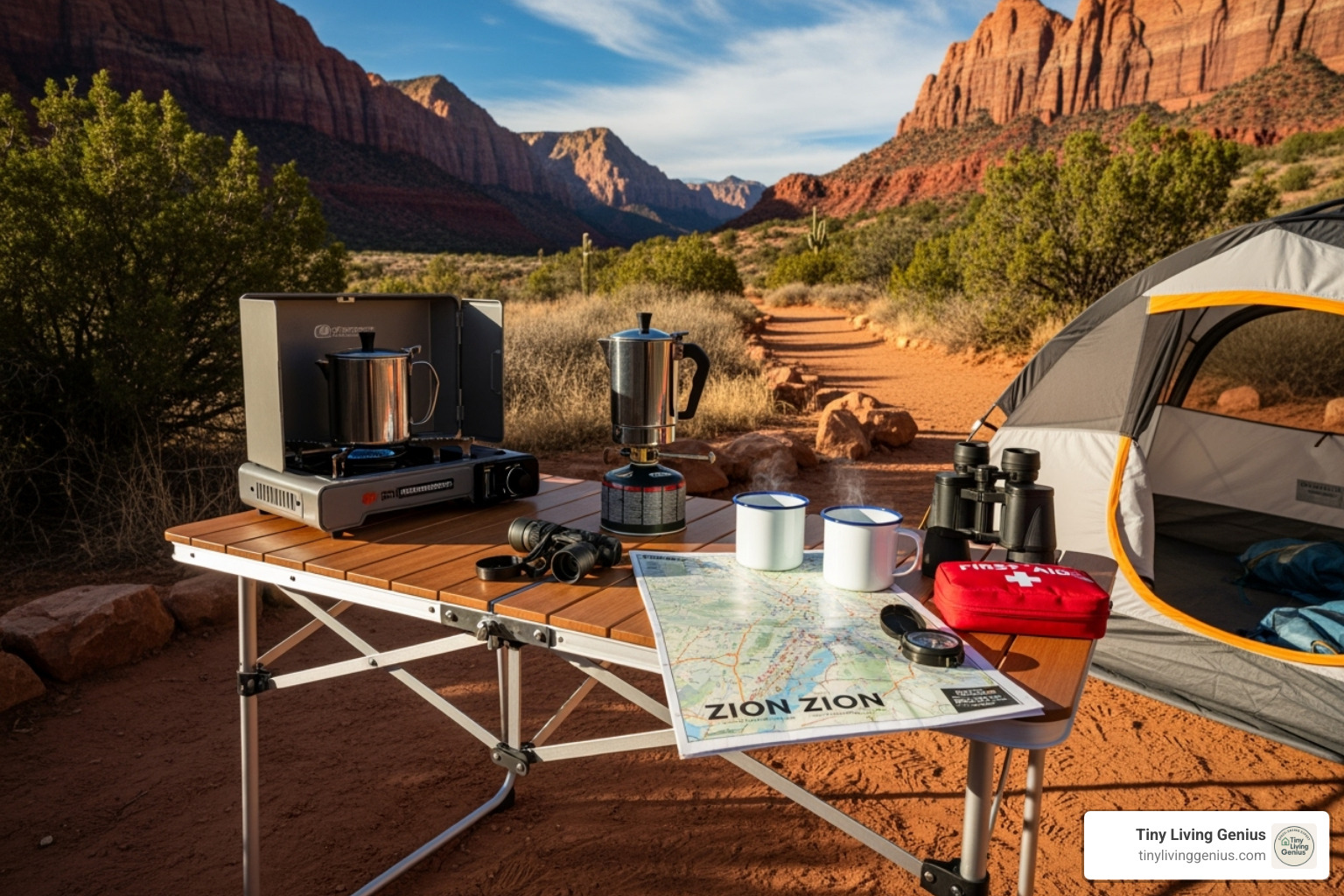 camping table foldable
