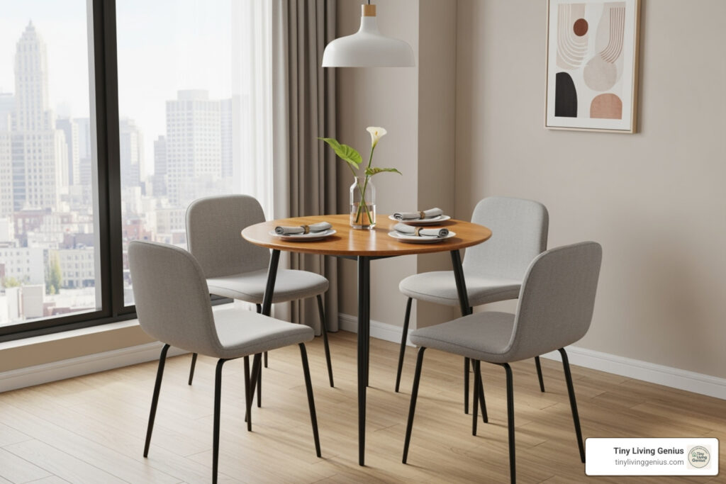 dining table for small place