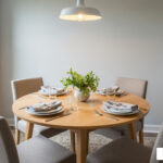 round dining table for 4