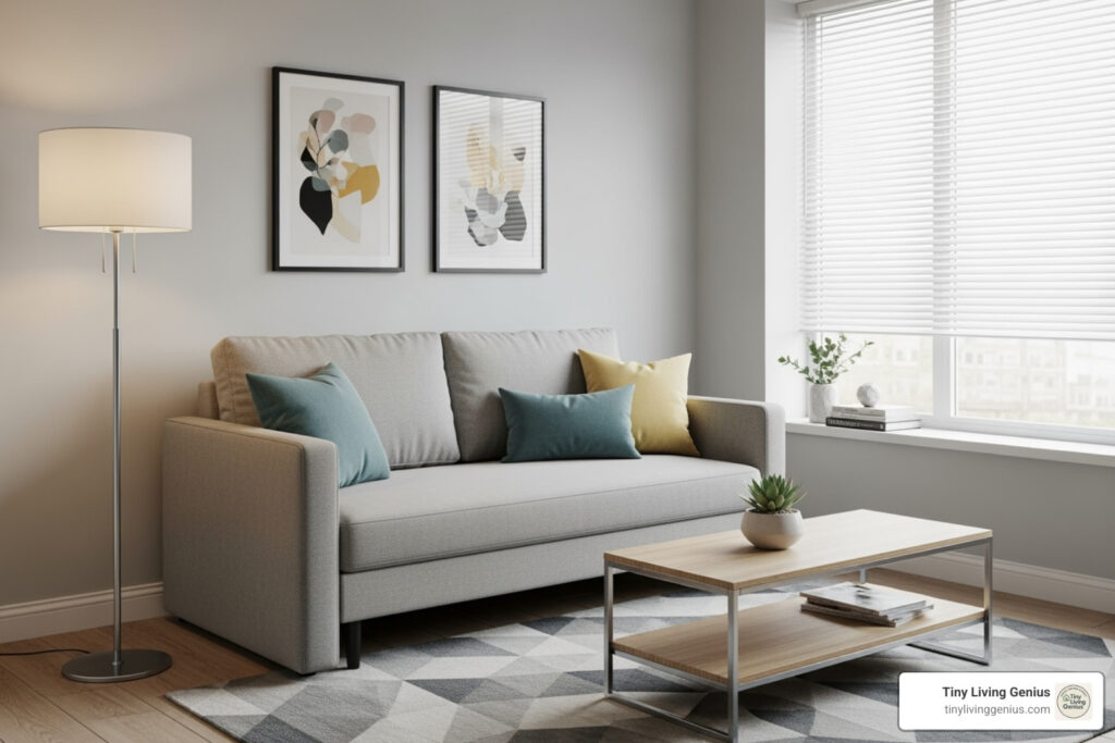 small double sofa bed