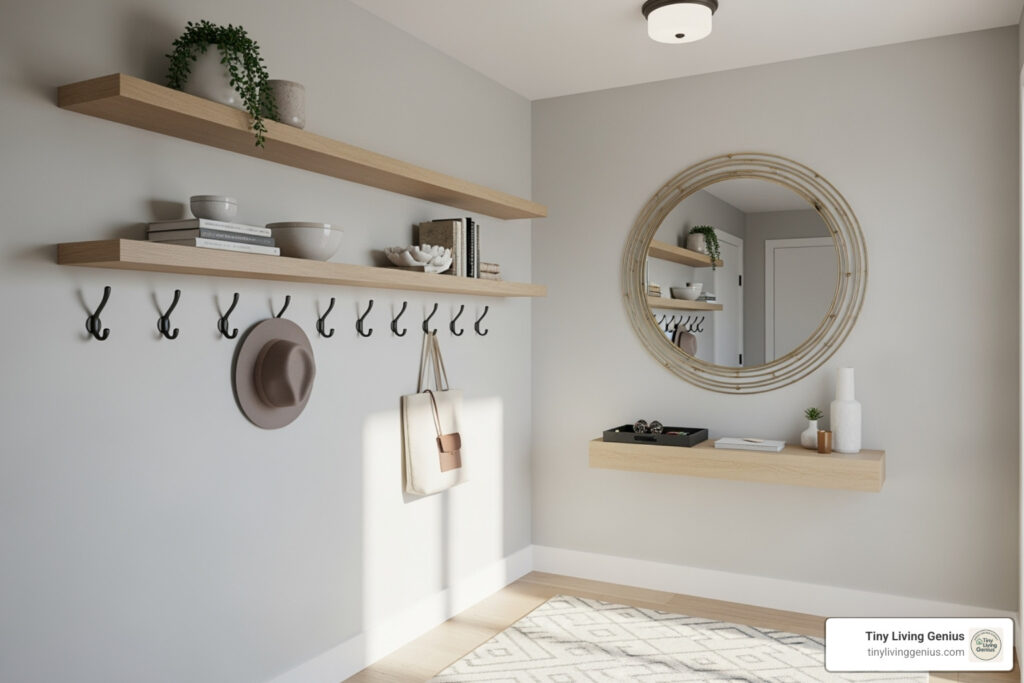 small space entryway ideas
