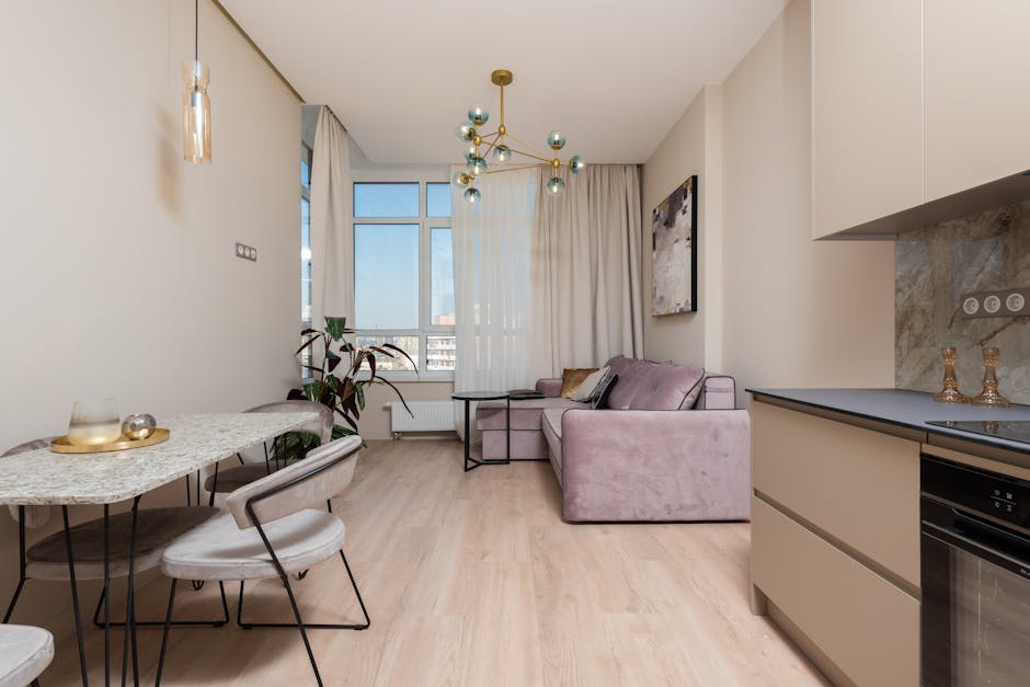 small studio furniture layout