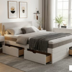 storage beds for small spaces