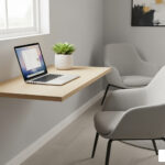 wall mounted wall desk