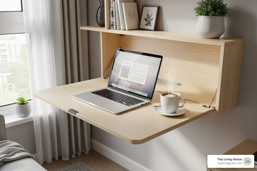 Wall Mounted Folding Desks