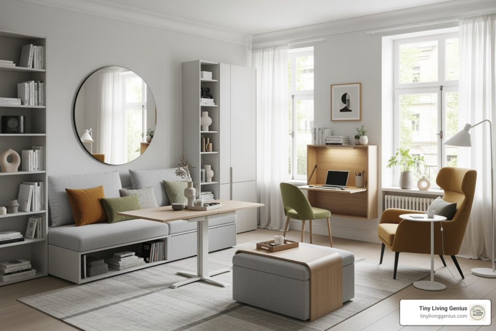 modern furniture for small spaces