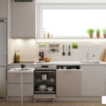 Space saving kitchen designs
